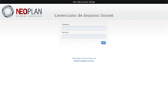 Desktop Screenshot of docnet.neoplan.com.br