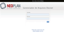 Tablet Screenshot of docnet.neoplan.com.br