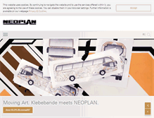 Tablet Screenshot of neoplan.com